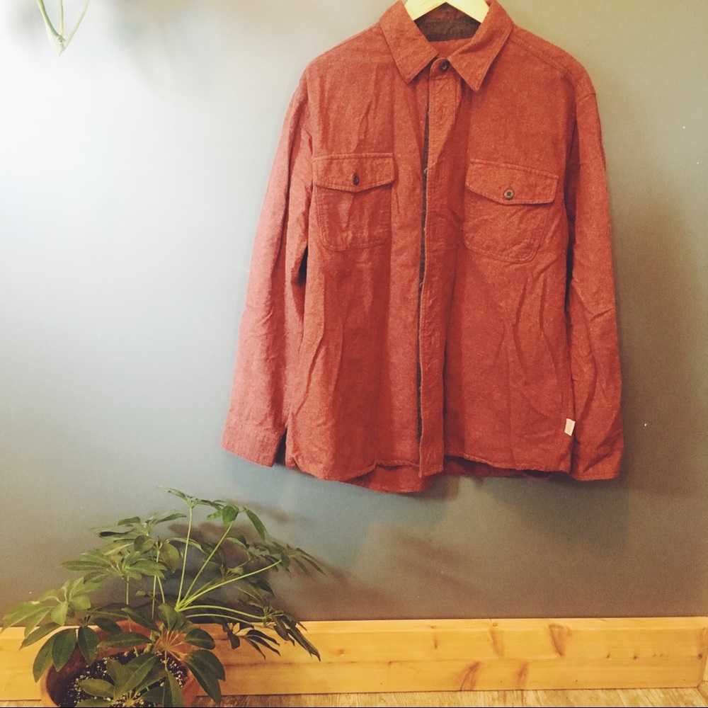 Wool Button Up